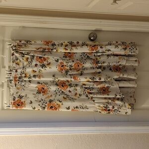 Torrid Floral Wrap Around Skirt